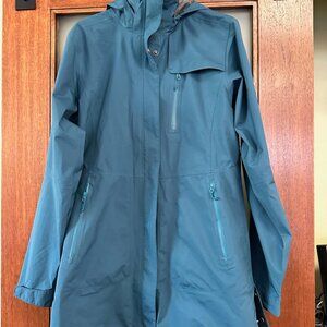 Teal Great Outdoors: Aspire Trench size xs